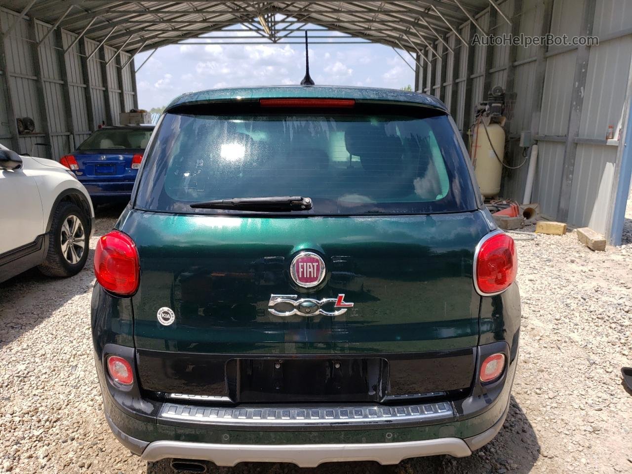 2014 Fiat 500l Trekking Зеленый vin: ZFBCFADH0EZ009918