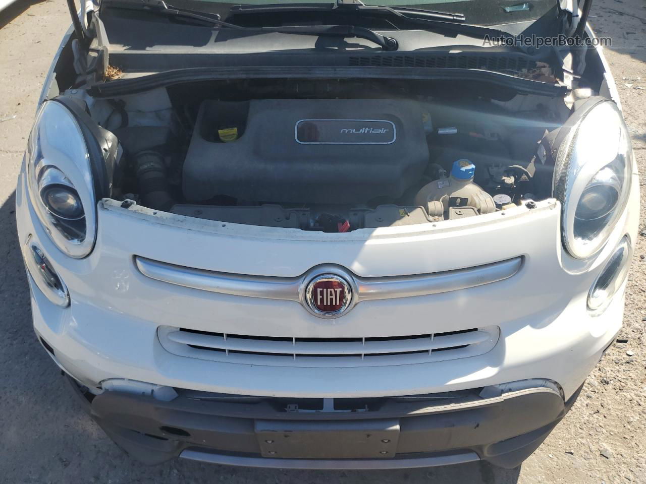 2014 Fiat 500l Trekking White vin: ZFBCFADH0EZ010213