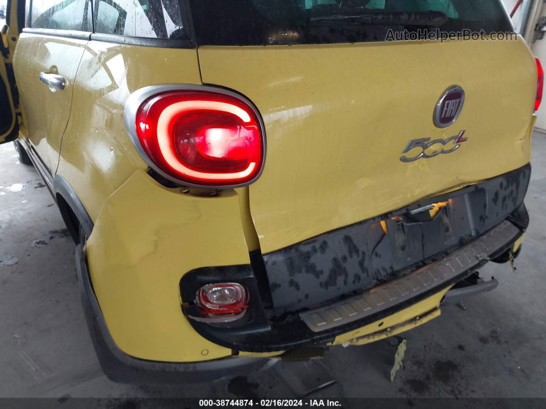 2014 Fiat 500l Trekking Yellow vin: ZFBCFADH0EZ015766