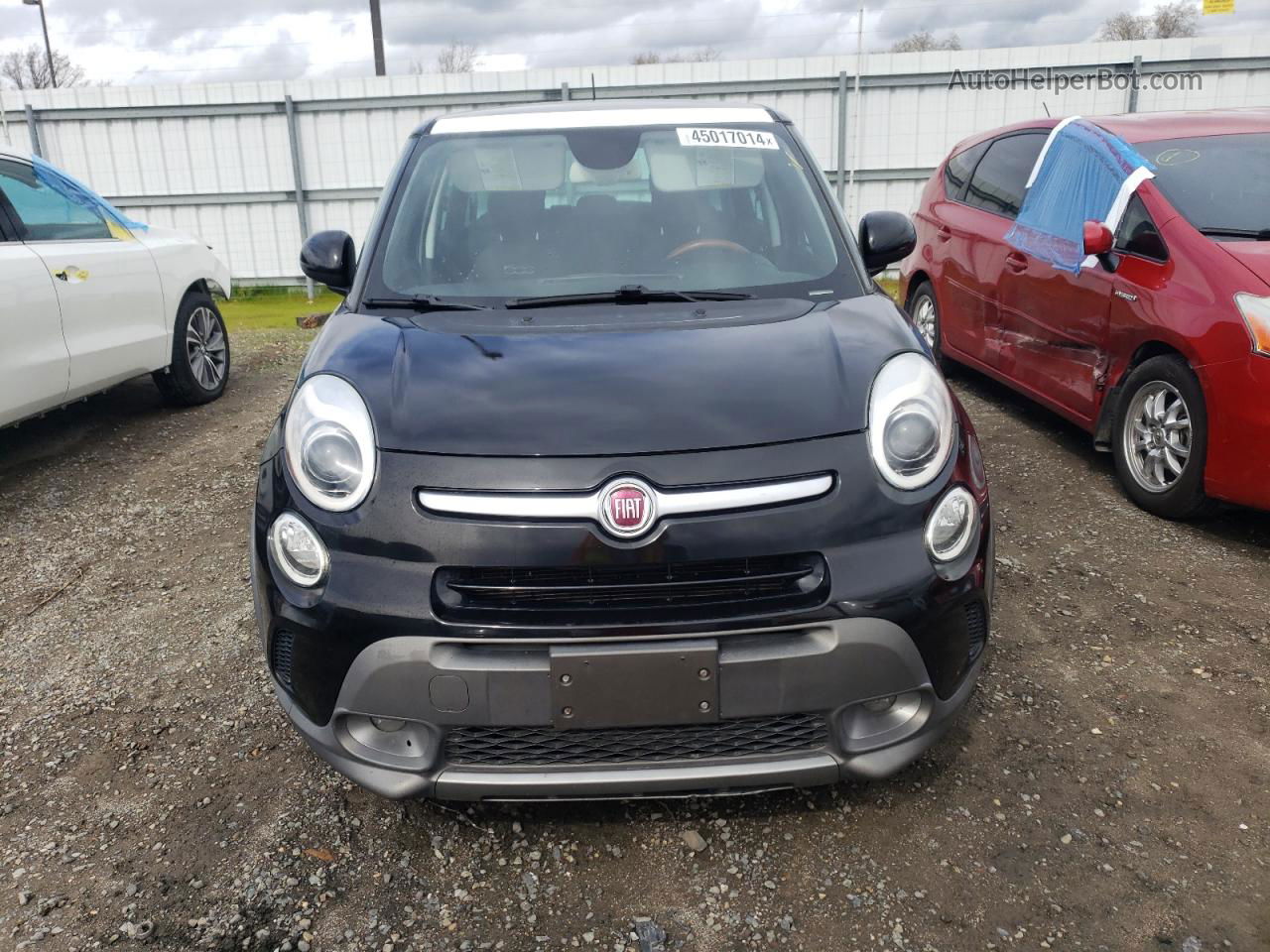 2014 Fiat 500l Trekking Black vin: ZFBCFADH0EZ017730