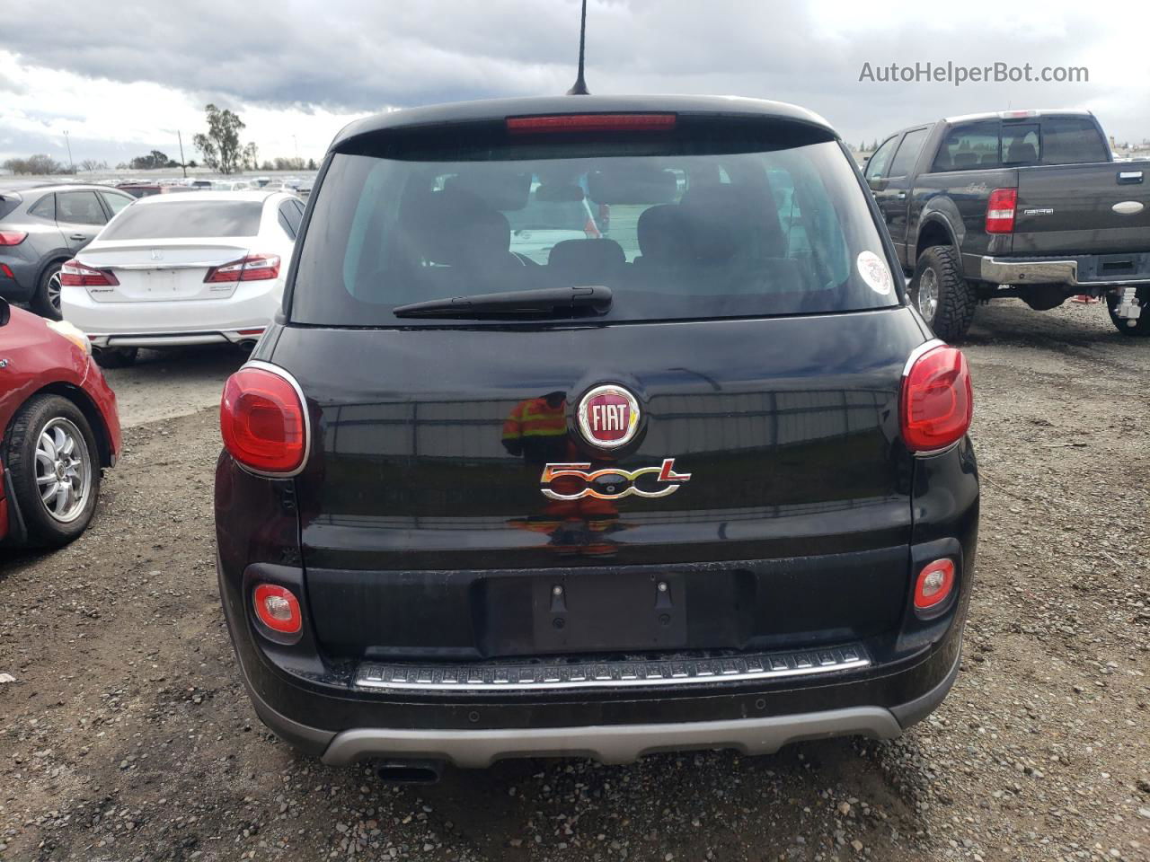 2014 Fiat 500l Trekking Черный vin: ZFBCFADH0EZ017730