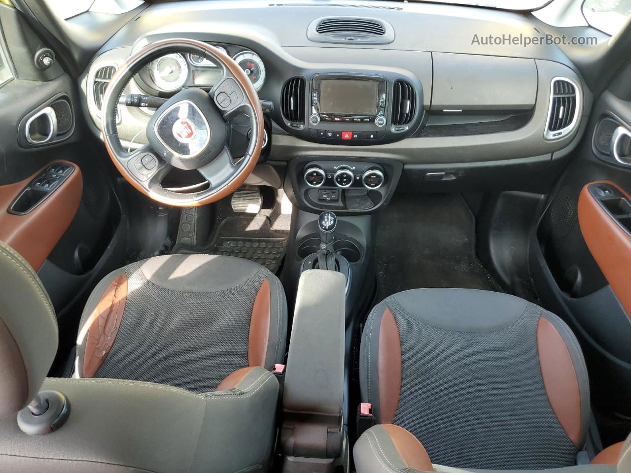 2014 Fiat 500l Trekking Желтый vin: ZFBCFADH0EZ029344