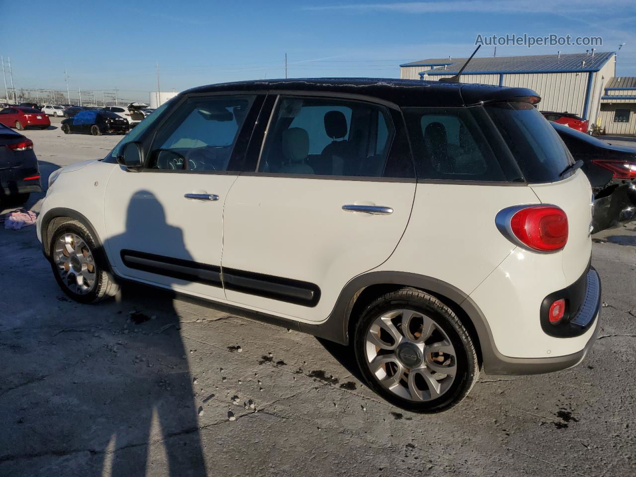 2014 Fiat 500l Trekking Белый vin: ZFBCFADH0EZ029571