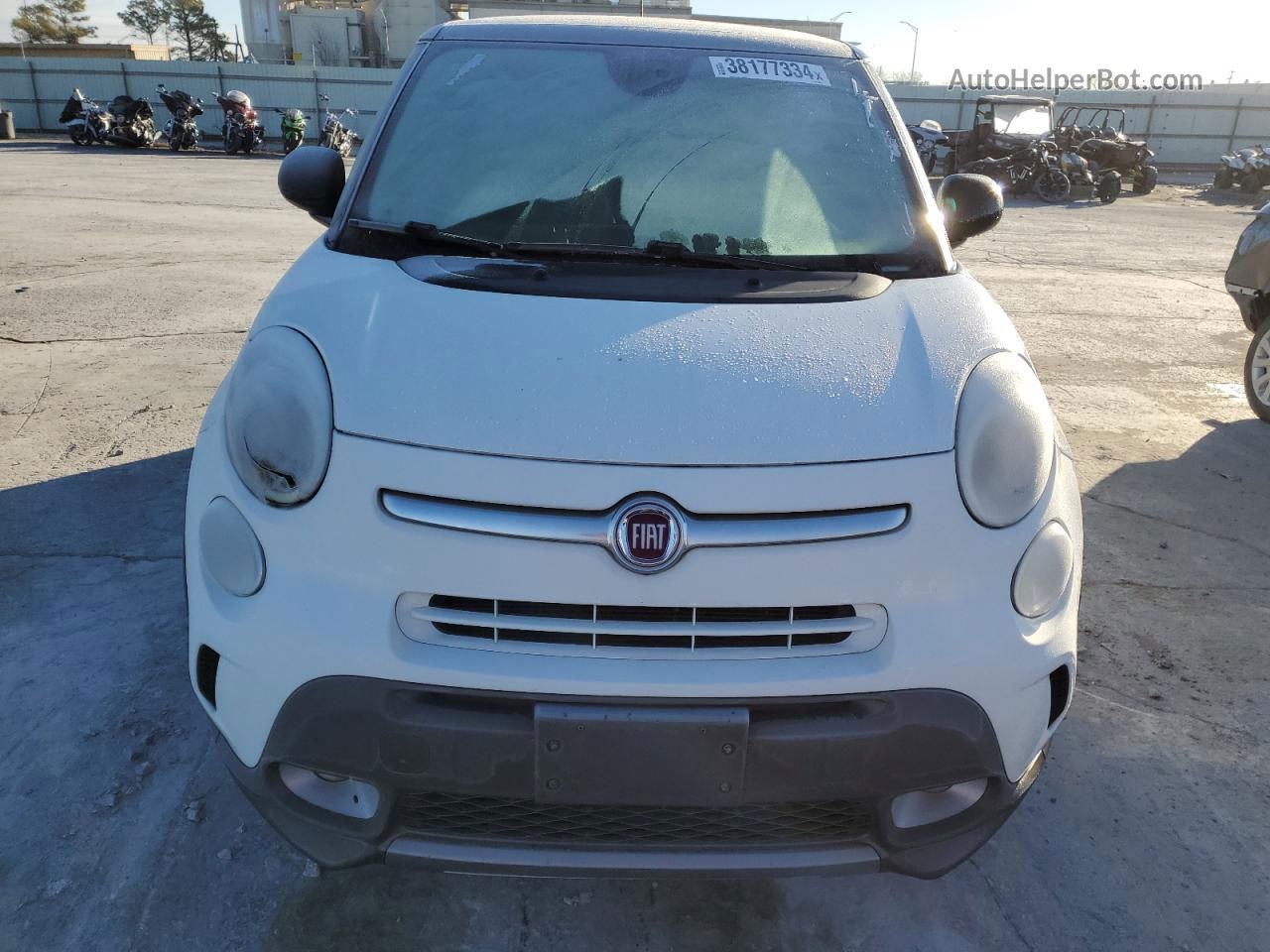 2014 Fiat 500l Trekking Белый vin: ZFBCFADH0EZ029571