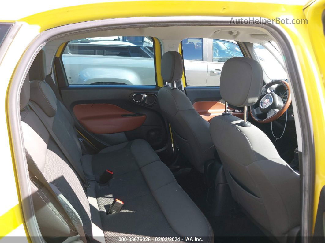 2014 Fiat 500l Trekking Yellow vin: ZFBCFADH1EZ011127