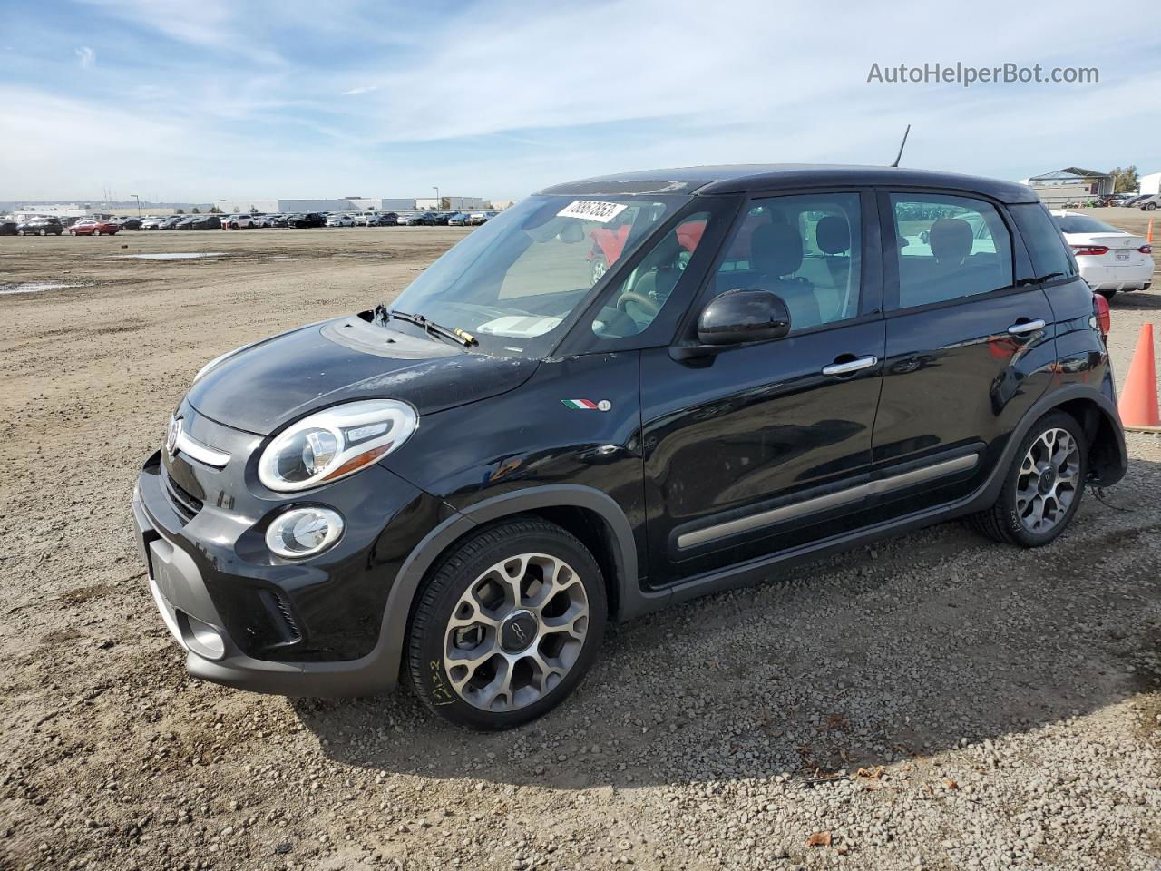 2014 Fiat 500l Trekking Черный vin: ZFBCFADH1EZ017817