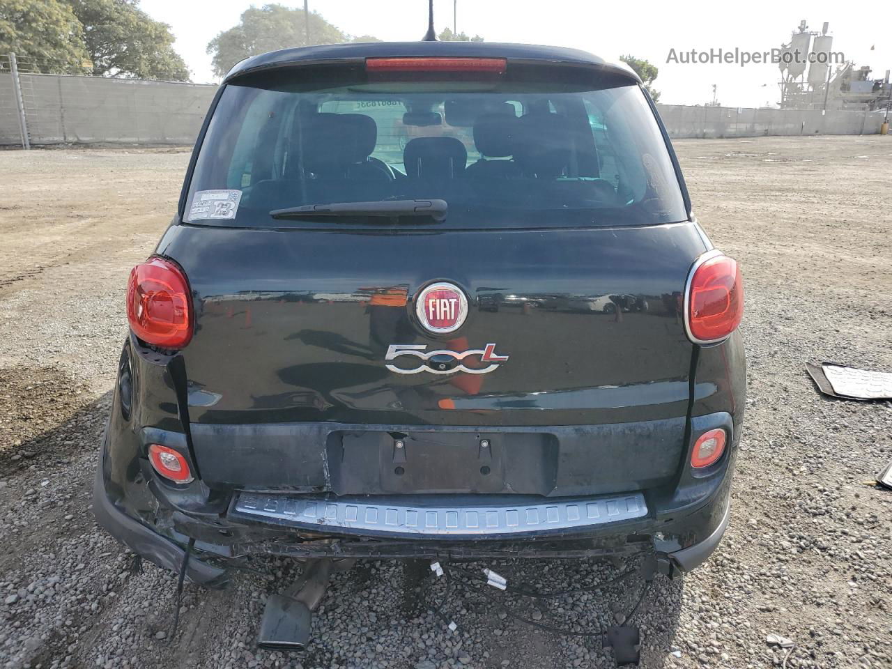 2014 Fiat 500l Trekking Черный vin: ZFBCFADH1EZ017817