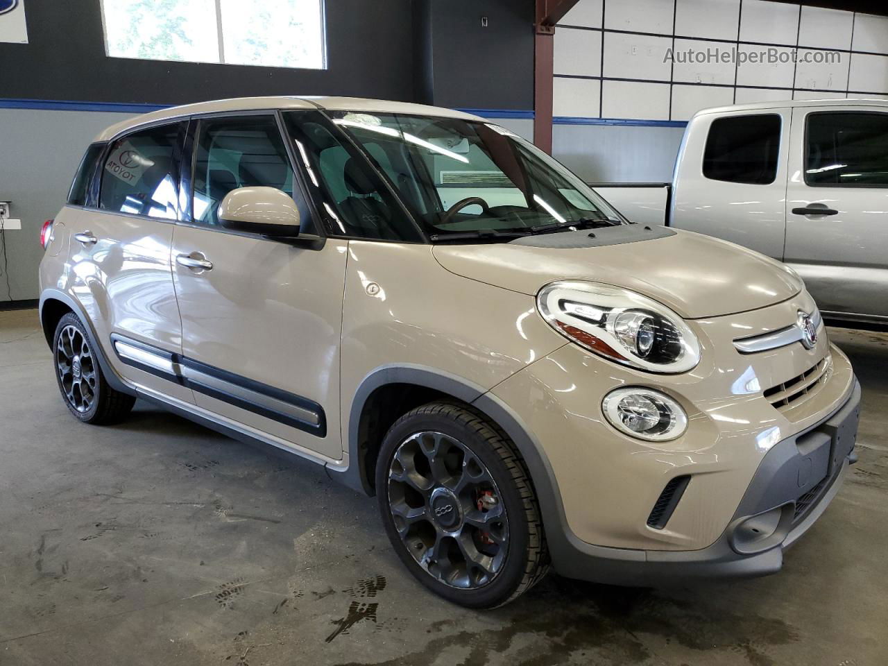 2014 Fiat 500l Trekking Tan vin: ZFBCFADH1EZ018949