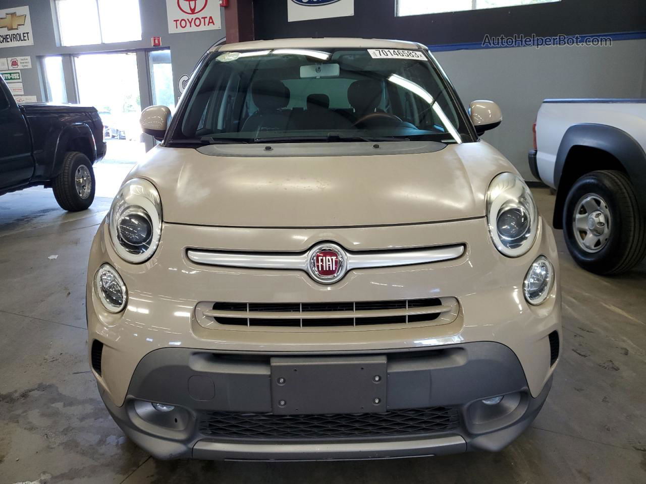 2014 Fiat 500l Trekking Tan vin: ZFBCFADH1EZ018949