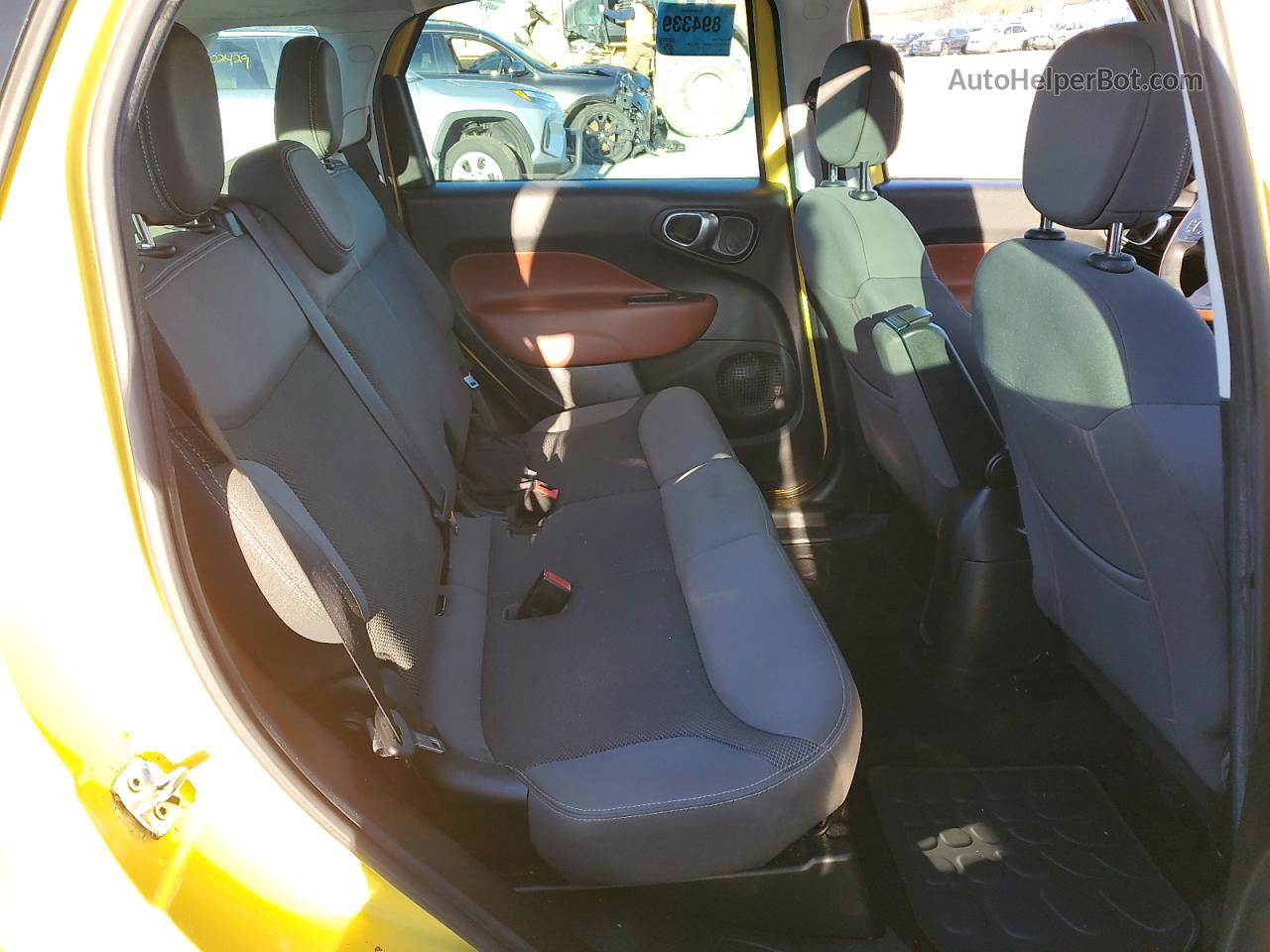 2014 Fiat 500l Trekking Yellow vin: ZFBCFADH2EZ004641