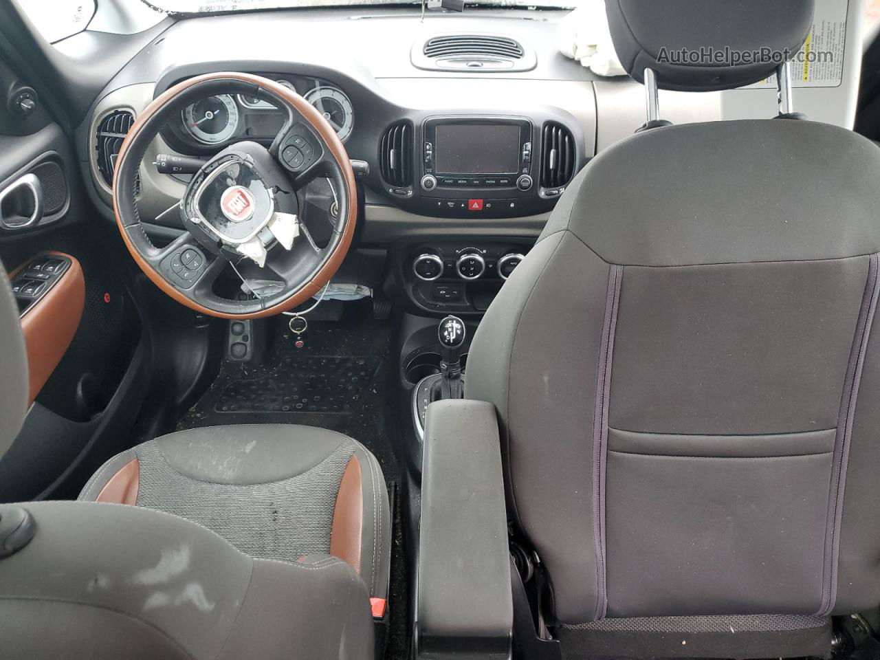 2014 Fiat 500l Trekking Белый vin: ZFBCFADH2EZ009418