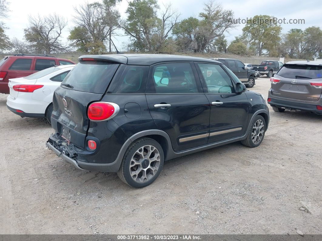 2014 Fiat 500l Trekking Black vin: ZFBCFADH2EZ010441