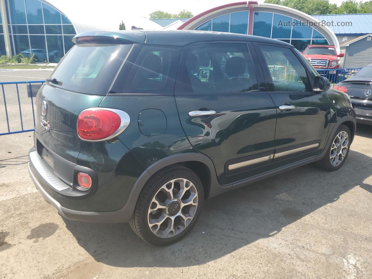 2014 Fiat 500l Trekking Green vin: ZFBCFADH2EZ012299