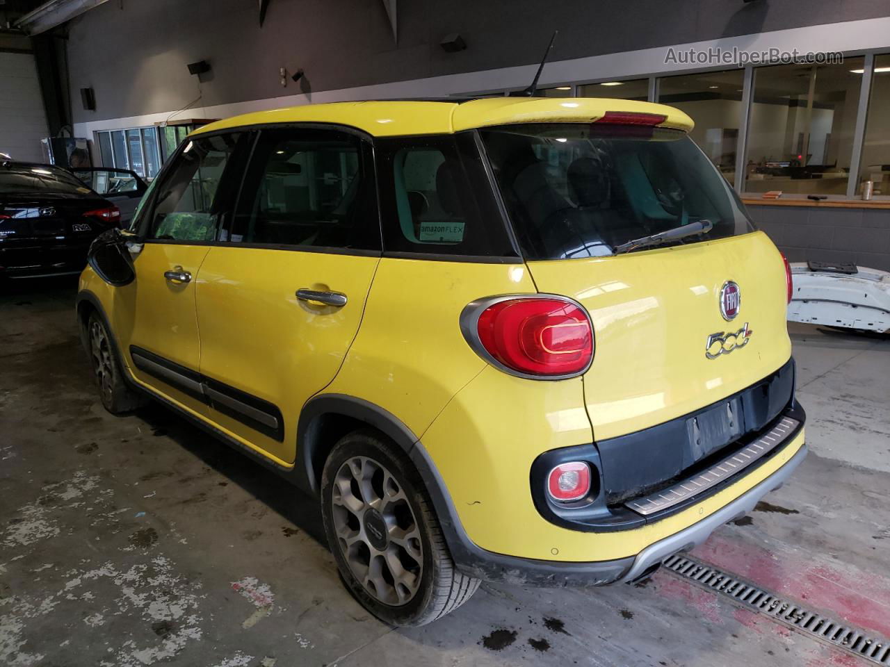 2014 Fiat 500l Trekking Yellow vin: ZFBCFADH2EZ013209