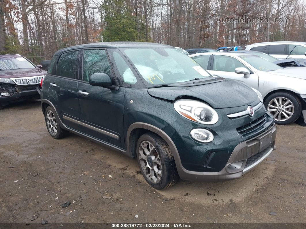 2014 Fiat 500l Trekking Green vin: ZFBCFADH3EZ007497