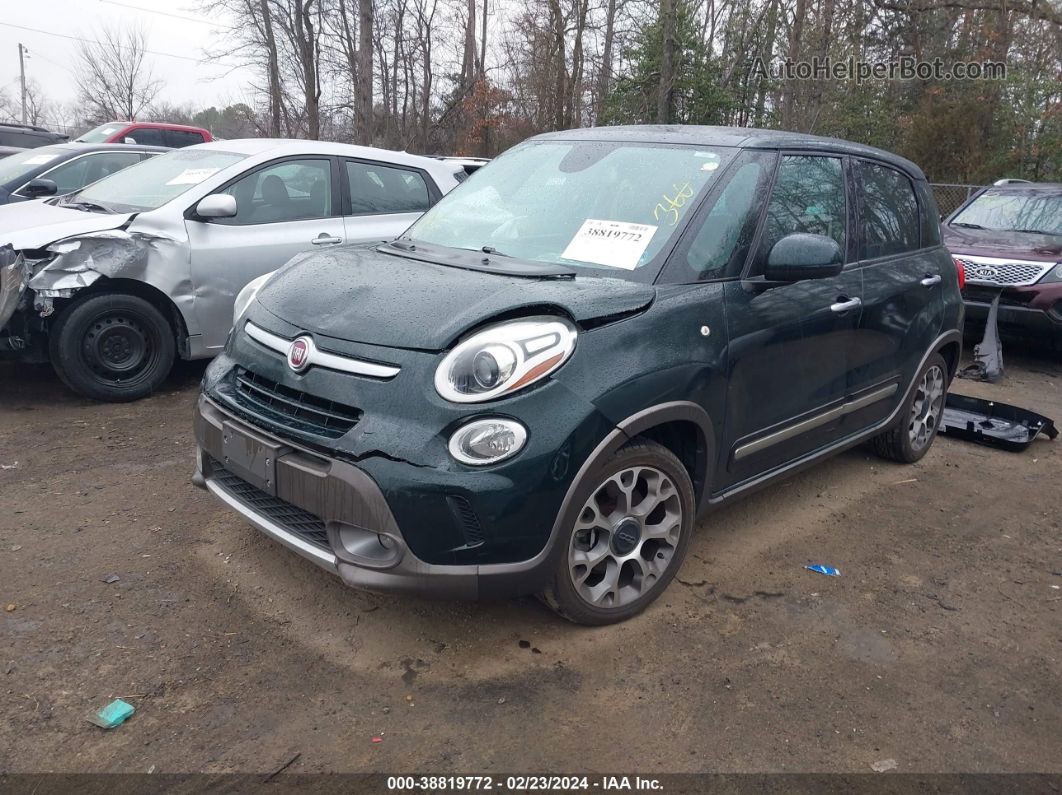 2014 Fiat 500l Trekking Green vin: ZFBCFADH3EZ007497