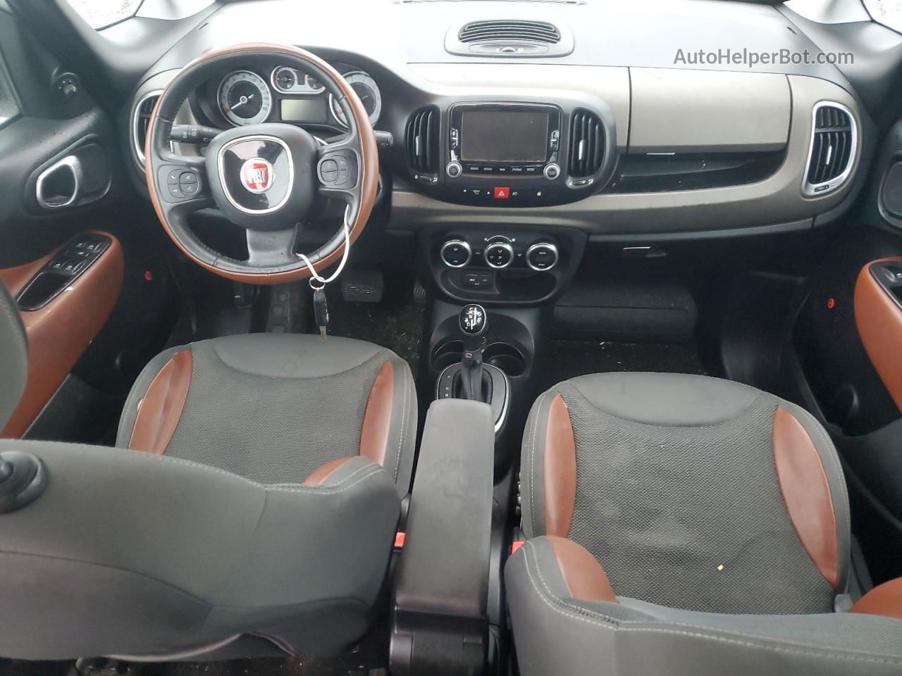 2014 Fiat 500l Trekking Белый vin: ZFBCFADH3EZ012926