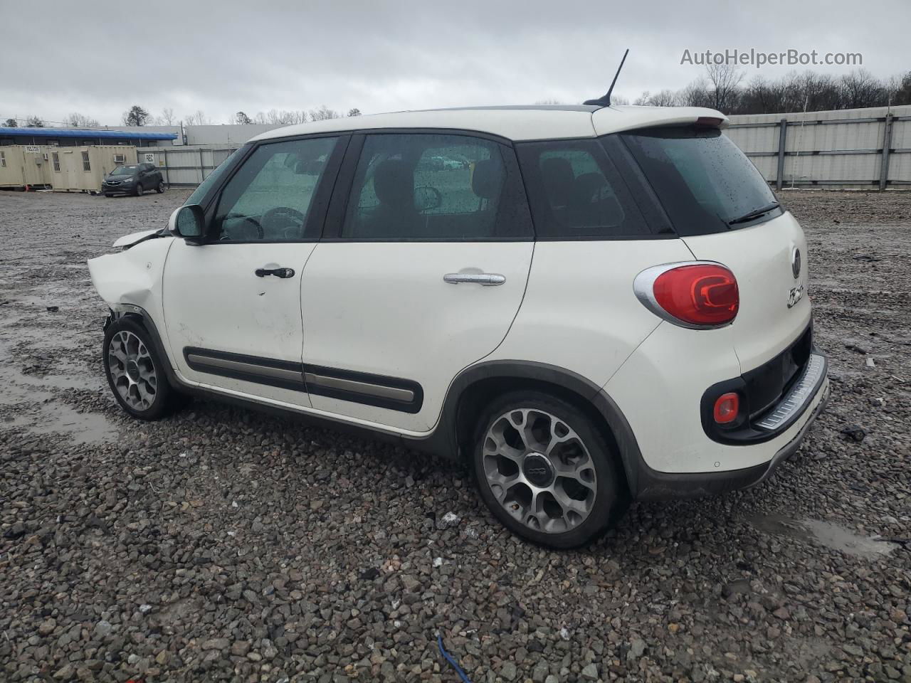 2014 Fiat 500l Trekking White vin: ZFBCFADH3EZ012926