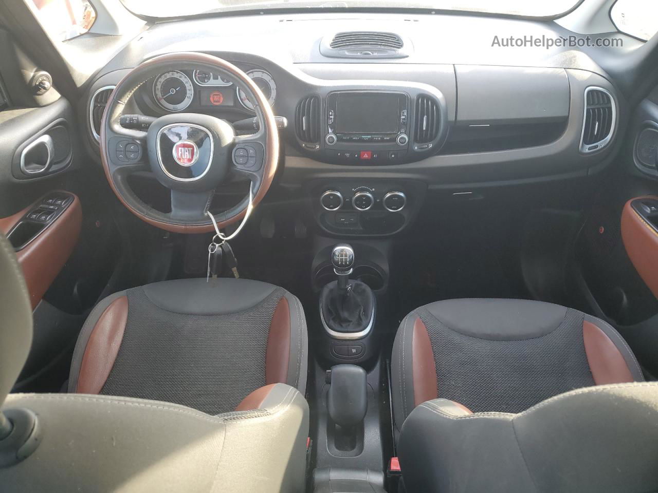 2014 Fiat 500l Trekking Черный vin: ZFBCFADH3EZ013462