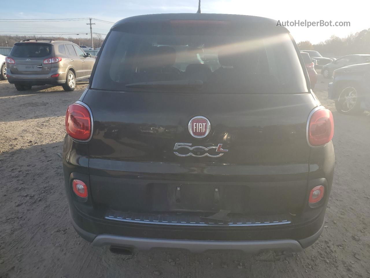 2014 Fiat 500l Trekking Черный vin: ZFBCFADH3EZ013462