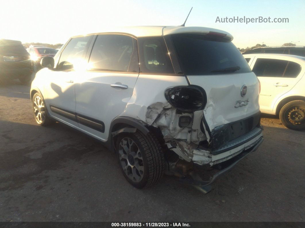 2014 Fiat 500l Trekking White vin: ZFBCFADH3EZ016300