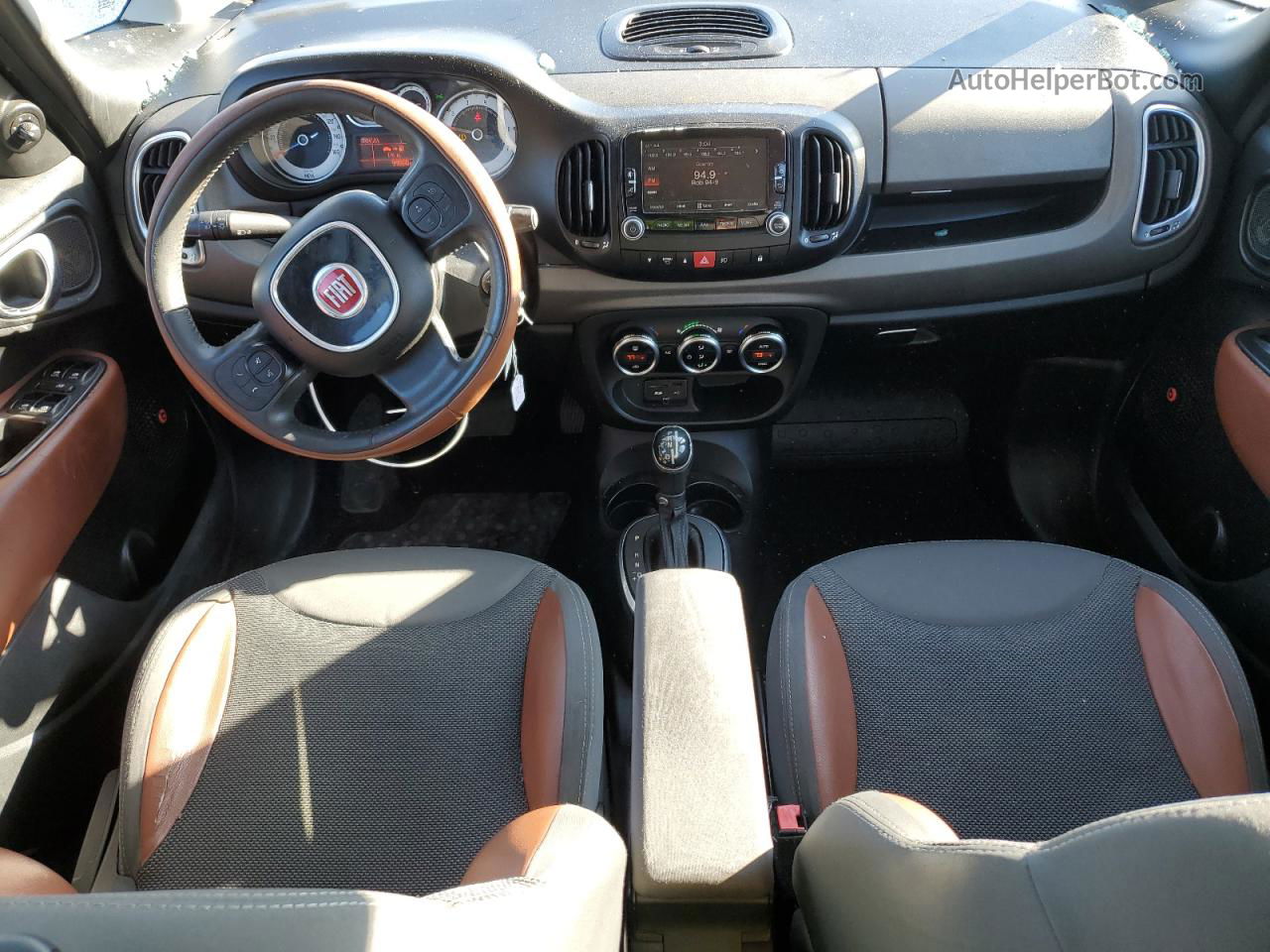 2014 Fiat 500l Trekking Желтый vin: ZFBCFADH3EZ021514