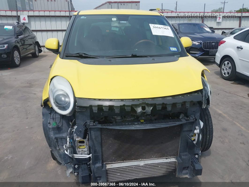 2014 Fiat 500l Trekking Yellow vin: ZFBCFADH4EZ004799