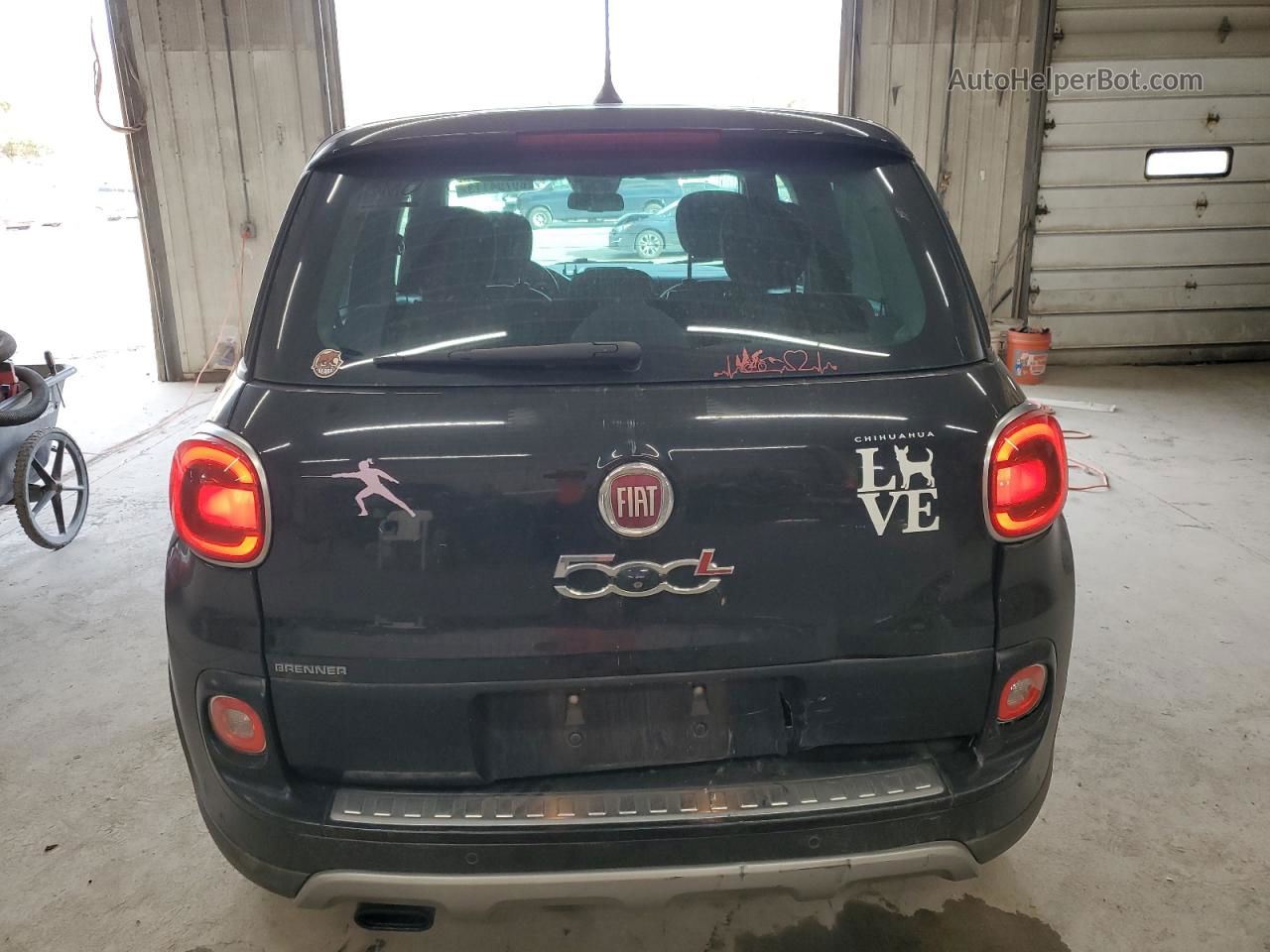 2014 Fiat 500l Trekking Черный vin: ZFBCFADH4EZ007833