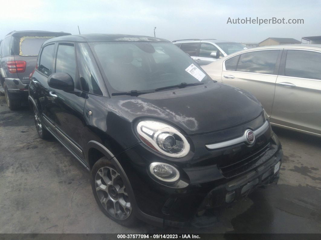 2014 Fiat 500l Trekking Черный vin: ZFBCFADH4EZ008271