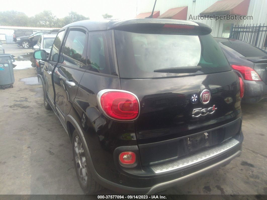 2014 Fiat 500l Trekking Black vin: ZFBCFADH4EZ008271