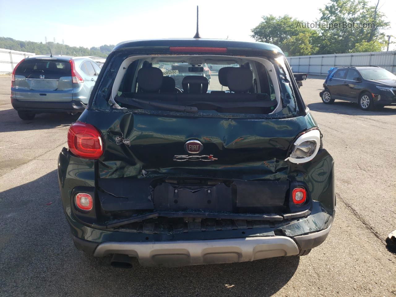 2014 Fiat 500l Trekking Green vin: ZFBCFADH4EZ012014