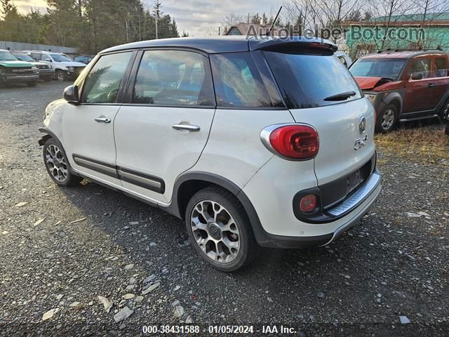 2014 Fiat 500l Trekking White vin: ZFBCFADH4EZ012238