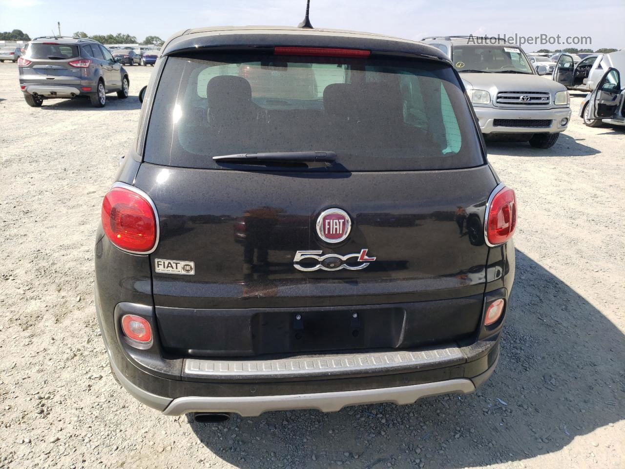 2014 Fiat 500l Trekking Black vin: ZFBCFADH4EZ016824