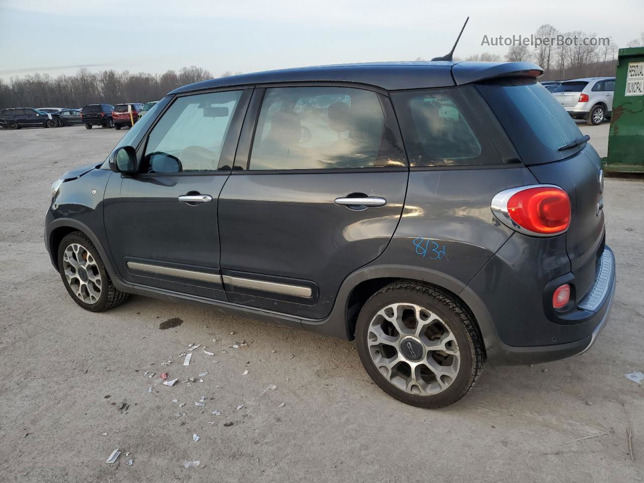 2014 Fiat 500l Trekking Угольный vin: ZFBCFADH4EZ019416