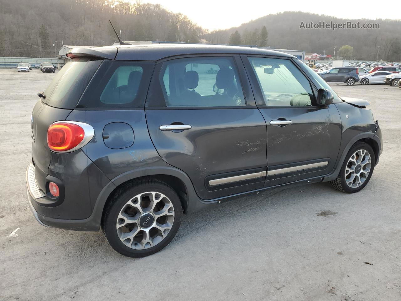 2014 Fiat 500l Trekking Угольный vin: ZFBCFADH4EZ019416