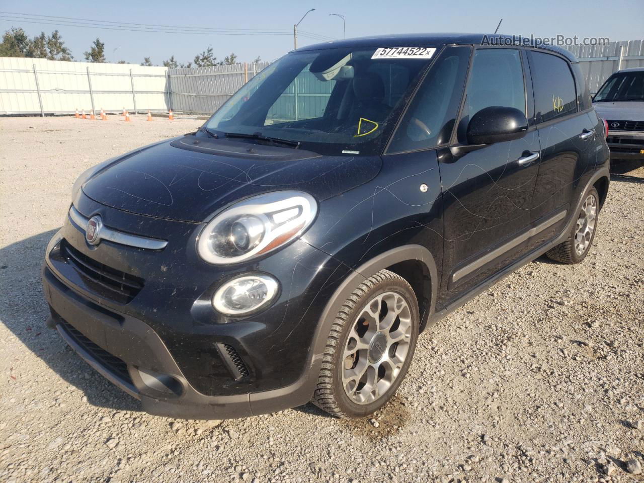 2014 Fiat 500l Trekking Black vin: ZFBCFADH4EZ025362