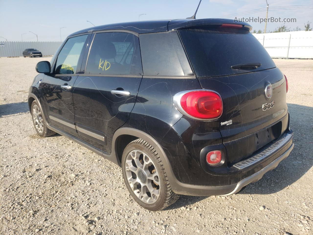 2014 Fiat 500l Trekking Black vin: ZFBCFADH4EZ025362