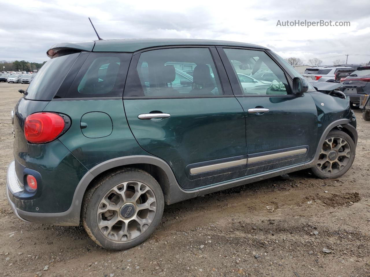 2014 Fiat 500l Trekking Green vin: ZFBCFADH5EZ007890