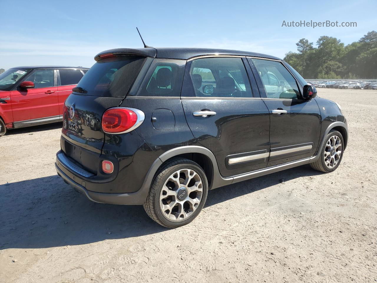 2014 Fiat 500l Trekking Black vin: ZFBCFADH5EZ008294