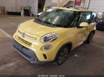 2014 Fiat 500l Trekking Желтый vin: ZFBCFADH5EZ013690