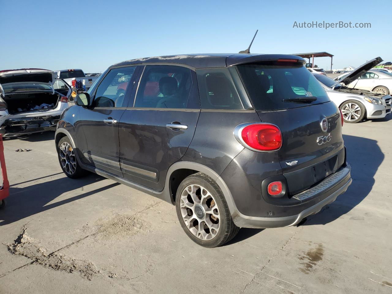 2014 Fiat 500l Trekking Charcoal vin: ZFBCFADH5EZ013706