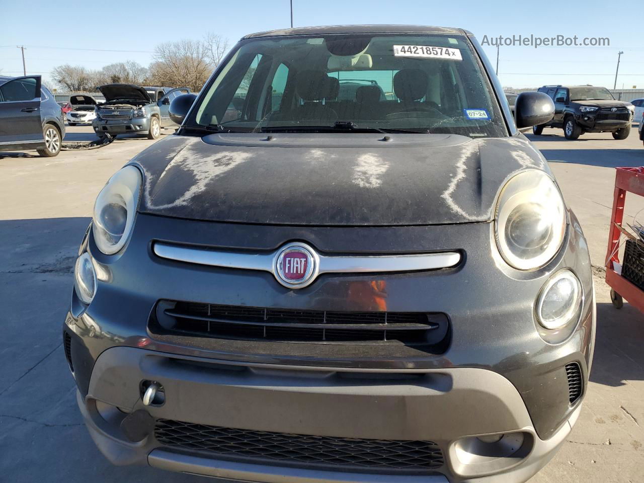 2014 Fiat 500l Trekking Charcoal vin: ZFBCFADH5EZ013706