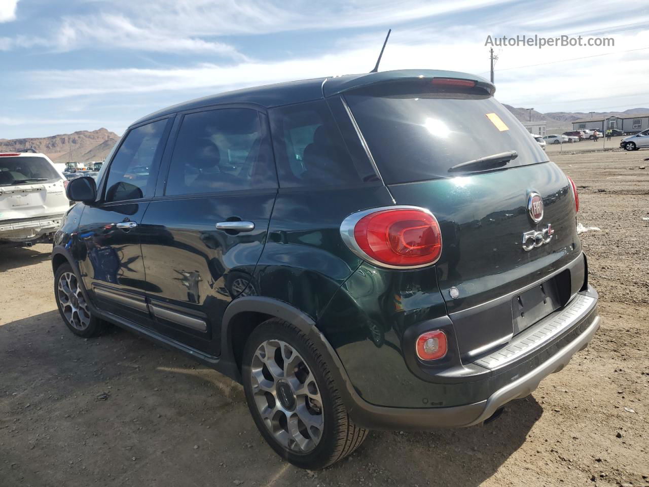 2014 Fiat 500l Trekking Green vin: ZFBCFADH5EZ014712