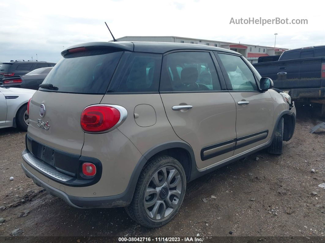 2014 Fiat 500l Trekking Tan vin: ZFBCFADH5EZ029002