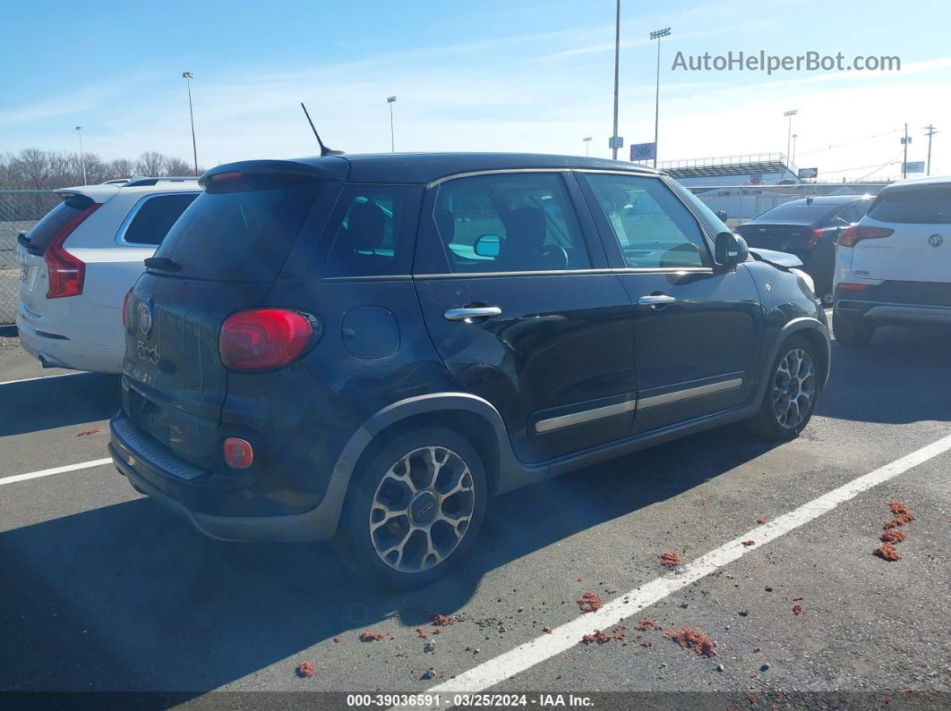 2014 Fiat 500l Trekking Black vin: ZFBCFADH6EZ006490