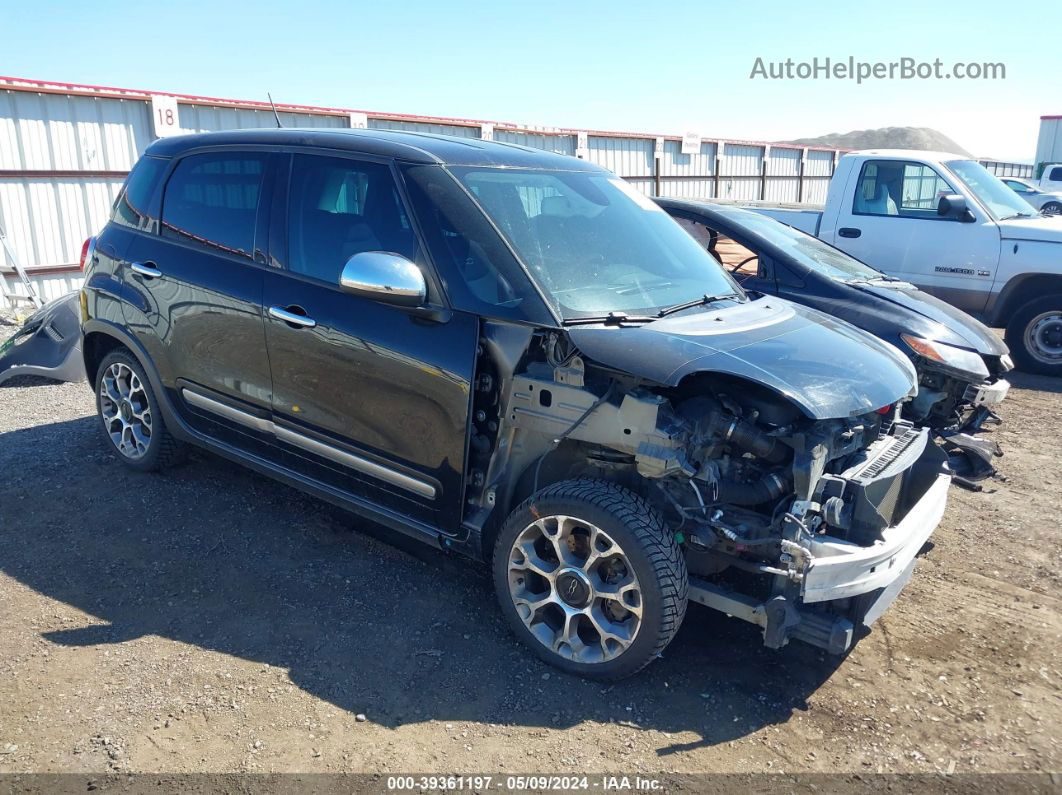 2014 Fiat 500l Trekking Black vin: ZFBCFADH6EZ006554