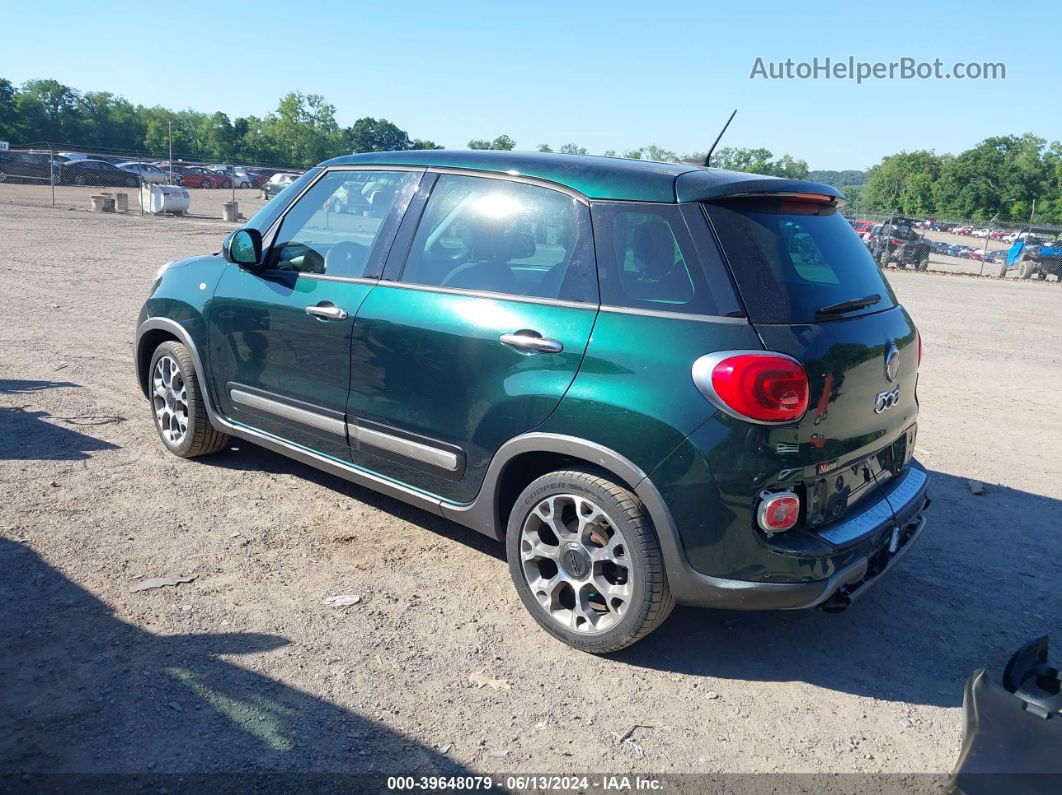 2014 Fiat 500l Trekking Green vin: ZFBCFADH6EZ008028