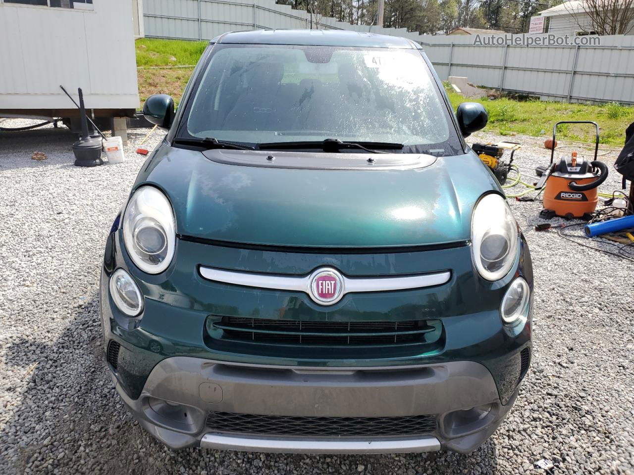 2014 Fiat 500l Trekking Green vin: ZFBCFADH6EZ021135