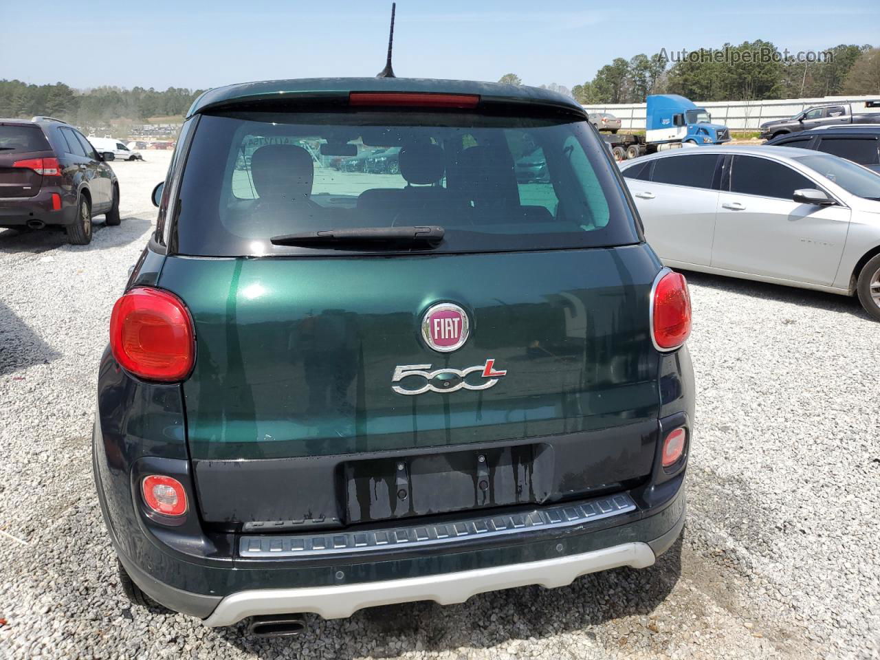 2014 Fiat 500l Trekking Green vin: ZFBCFADH6EZ021135