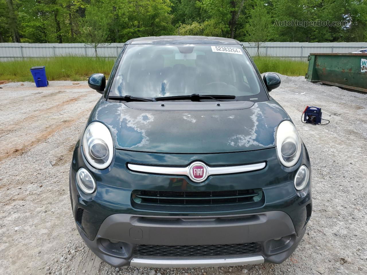 2014 Fiat 500l Trekking Зеленый vin: ZFBCFADH6EZ021135